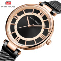 MINI FOCUS 0234 L Luxury Brand Fashion Casual Ladies Watch Women Quartz Diamond Bracelet Wrist Watches Women Watches